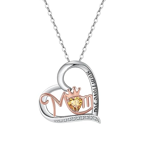 Colliers délicats argent 925 cœur violet, cadeau idéal femme