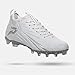 Phenom Elite Quantum Speed 2.0 Football Cleats – Team Color Edition | Lightweight, High-Performance Speed Cleats for Men | Enhanced Traction & Comfort for Peak Performance - White (Medium, 7)