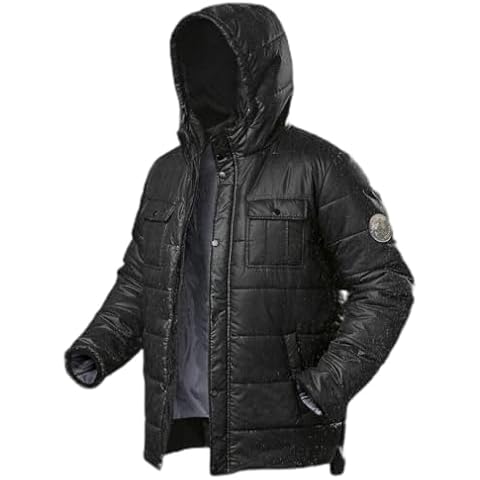 ATLAS FOR MEN Hooded Padded Jacket for Winter Cover