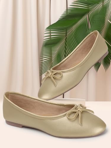 Image of Carlton London Women Comfortable Flat Round Toe Slip On Fashion Shoes for Daily use, Office use, Casual use