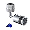 Spuitfilter kraan, opzetstuk luchtbeluchter Splash Filter Faucet 720 graden draaibare kraanstraalregelaar perlatoren…
