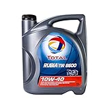aceite total quartz 7000 10w40 diesel 5 litros Total Lubricante de aceite de motor Rubia Tir 8600 10W-40 5L 148590