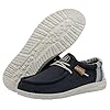 Hey Dude Men's Wally Break Stitch Moc Toe Shoes, Navy Blue, 11 UK #2