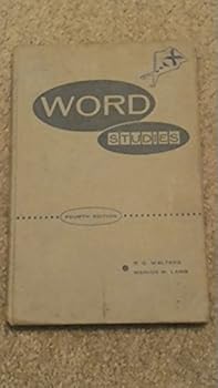 Hardcover Word Studies (Fourth Edition) Book