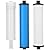 335 RO System Replacement Water Filter Kit for Microline, includes S7028 Sediment Carbon Block Prefilter, S1229RS 50 gpd RO Membrane, and S7025 GAC filter, provides one year supply for RO system