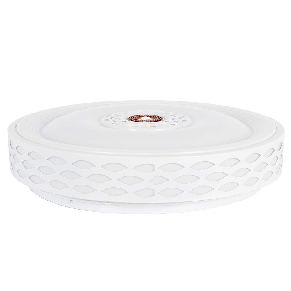 Qcwwy Smart Lampada da Soffitto Funziona con Alexa (milky white border)