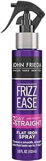 John Frieda Frizz Ease 3-Day Straight Flat Iron Spray 3.5 oz (Pack of 3)