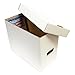 (2) Graded Comic Storage Boxes - Holds 35-40 Graded Comic Books - WHITE by Max Pro