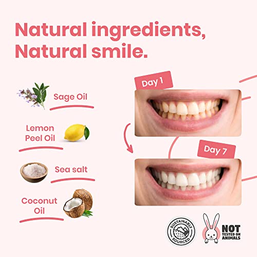 Drdent Professional Teeth Whitening Strips 21 Treatments - Safe For Enamel - Non Sensitive Teeth Whitening - Whitening Without Any Harm - Pack Of 42 Strips + Mouth Opener Included #TOP2