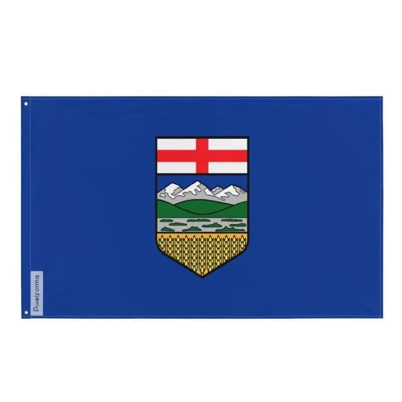 Drapeau Alberta durable intérieur extérieur contre déchirures vent