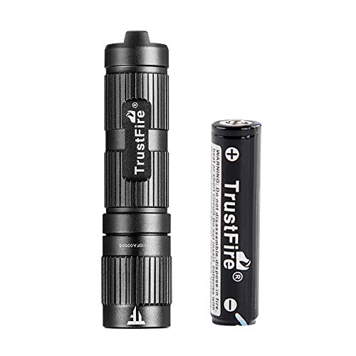 TrustFire MINI3 mini flashlight 350 lumens bright for EDC, camping, hiking, dog walking