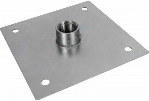 RCP-100 Roof Coupling W/ 6"X6" Plate, Rigid 1"