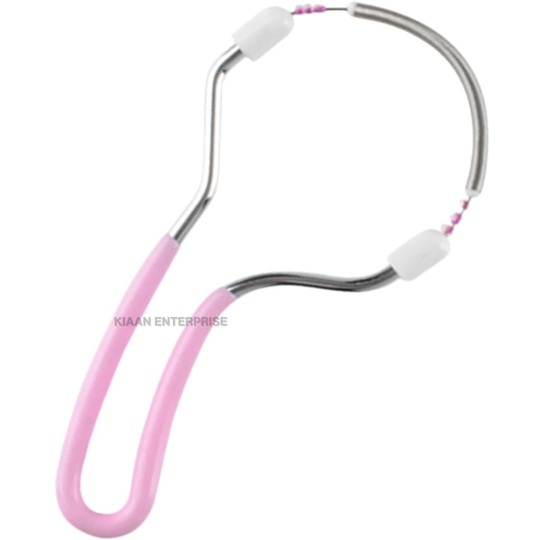 facial hair remover spring upper lip removal tool painless women chin portable threading alternative face device manual cheek travel no wax beauty grooming easy stick skin friendly eyebrow (pack of 1)