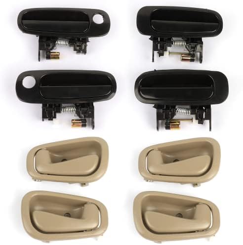 2012 Toyota Camry Door Handle Pair Of Gray Interior Door Handles For 2001-2004 Toyota Tacoma – Left & Right Set 1999 Toyota Tacoma Door Handle - Foto 12