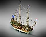 Échelle 1:75 DUSEK Mamoli MV24 - FRIESLAND - Dutch 80-Gun ship 1663-1:75 - Kit complet de montage