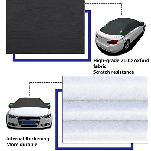 Big Ant Windshield Snow Cover,Half Car Cover Top Waterproof All Weather/Windproof/Dustproof/Windshield Cover Snow Ice Winter Summer Protect Windshield And Roof For Sedan Suv #TOP3