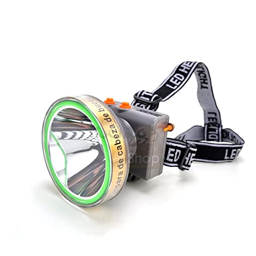 Lanterna De Cabeça Mergulho Tática Profissional Pesca Noturna Recarregável Mergulho 80w Led L2 Até 1