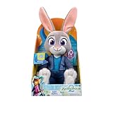 Disney 's Zootropolis 2 - Peluche de Judy Hopps de 14 pulgadas, más de 10 sonidos y frases, juguetes de peluche para niños y preescolares, adecuado para mayores de 3 años