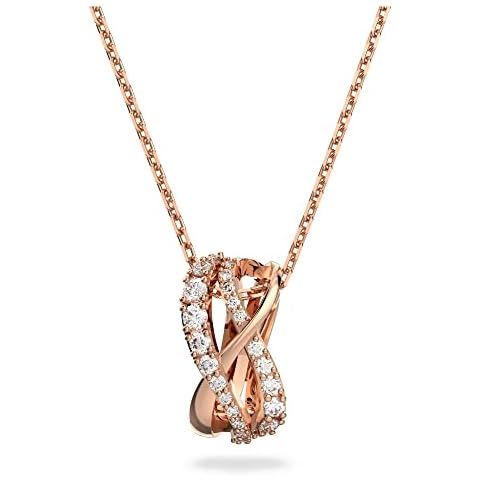 Swarovski Twist Collection Rose Gold Necklace Cover