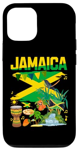 Carcasa para iPhone 12/12 Pro Ideas de traje de bandera de Jamaica para hombres y bandera de Jamaica novedosa