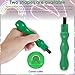 Neon Light Cutter, 3/2pcs Neon Light Cutter Kit, Portable High Speed Steel Strip Trimming Hand Tool with Comfortable Handle (Green+ Green)
