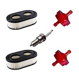 Air Filter Spark Plugs Kits Fit for Husqvarna LC221A LC121P HU625AWD HU675HWT 5521P Fit for Toro Recycler 20332 20339 20340 Replace Parts 798452 593260 798339 500EX 550E 550EX 625EX 675EX 725EX 09P000