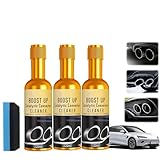 Nettoyant Catalyseur Essence - Nettoyant Catalyseur Diesel Pour Pot Catalytique, Nettoyage carburateurs, Réduit Pollution et Améliore Performance Moteur - Compatible Tous Véhicules, 120ml (3)