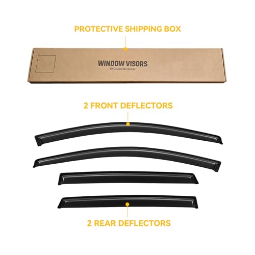 Image of Rain Guards Window Visor for 2007-2011 Honda CR-V CRV