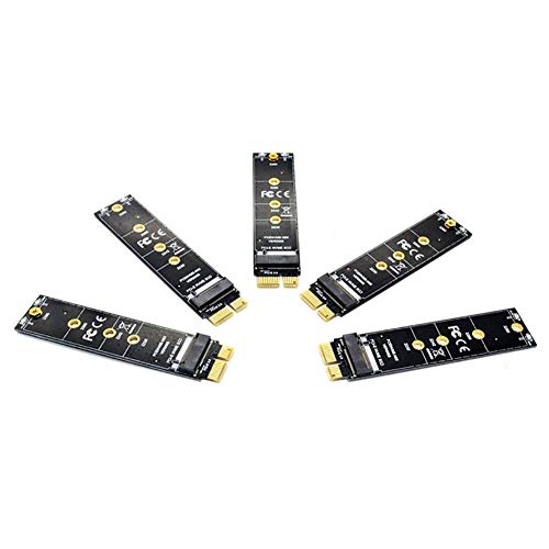 image for sjlerst M.2 to Pci-E3.0 1X Adapter Card Pci-E3.0 1X Expansion Card Nvm