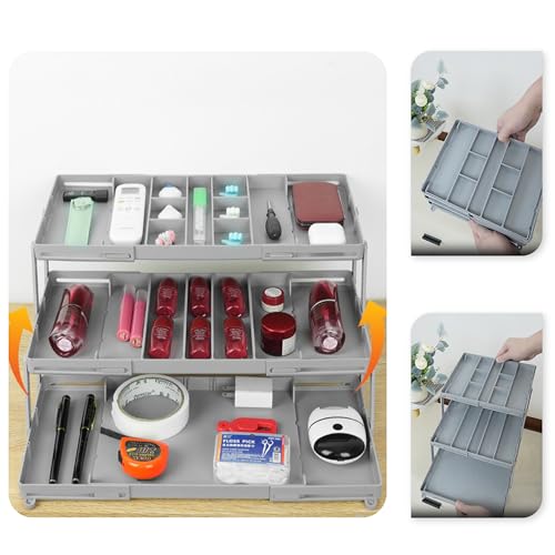 drawer organizers 3-tier