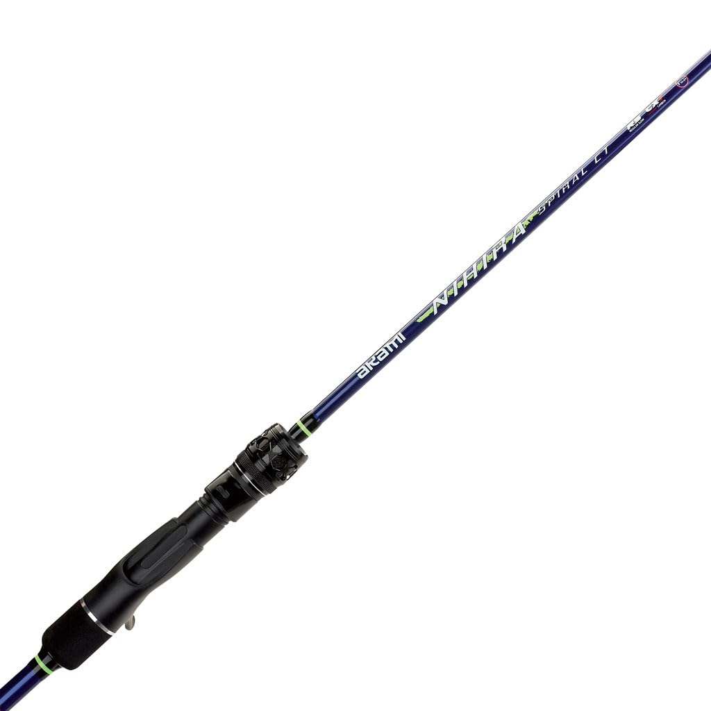 Akami NIHIRA CT Spiral Fuji Canna da Pesca in Carbonio Toray. Ideale per la pesca vertical jigging - Indicata per dentici, ricciole, cernie e tonni