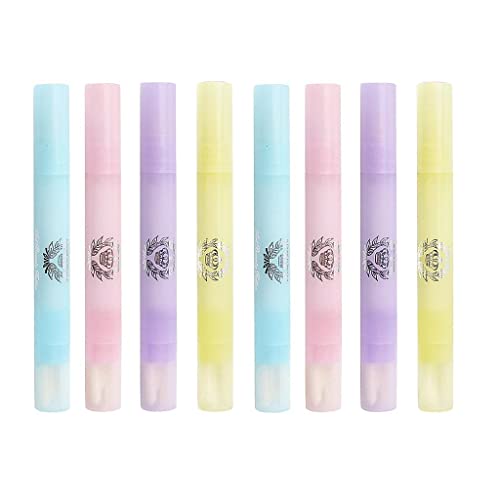 Generic 2X Manicure Tool Refillable Nail Polish Edge Corrector Remover Pen W/ 6 Tips #TOP30