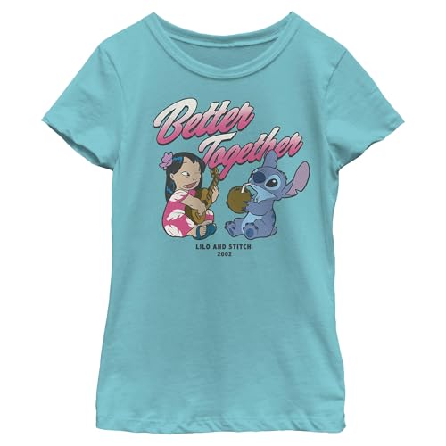 Image of Disney Girl's Lilo & Stitch Better Together T-Shirt
