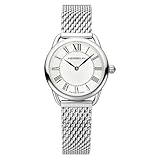 Michel Herbelin Montre Femme Equinoxe 17497/08B argenté Mouvement Quartz, Boitier 28mm, Verre Saphir