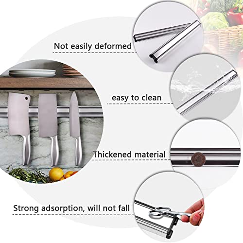 Stately Kitchens Aluminum Magnetic Knife Bar - Rust Free (16 Inch) #TOP5