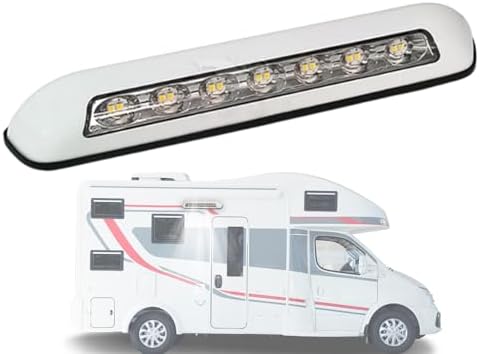 Luz LED para porche de RV, luces exteriores para RV - Focos imper...