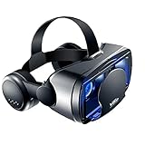 Universal compatible: El dispositivo de realidad virtual puede cambiar de teléfono y el equipo compatible con 5 a 7 pulgadas teléfonos inteligentes
