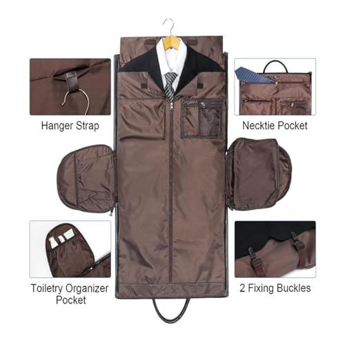 Suit Storage Bag Garment Bag for Convertible Suit Duffle Bags Carry On Garment Duffel Bag for Travel, Business2