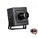 Produktbild Revotech Mini Fisheye POE IP Kamera, HD 3MP Indoor Sicherheitskamera ONVIF 1,44 mm Objektiv 180 Grad Weitwinkel P2P Fernsicht CCTV Video Cam H.265 (I706-4-P Schwarz)