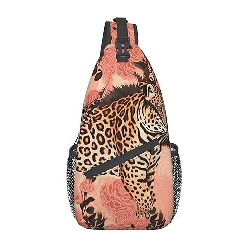 Sac de poitrine léopard pour ranger vos essentiels sans encombrement en voyage
