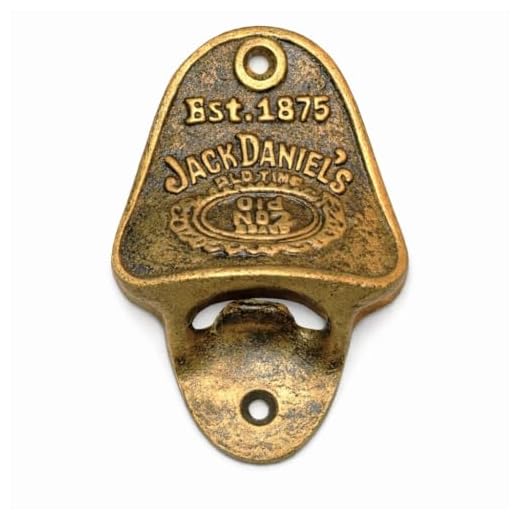 Frescorr - Wall Mounted Bottle Opener Rustic and Antique Farmhouse with Screws - 1 pack (Antique)