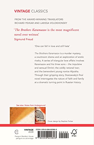 The Brothers Karamazov: Translated by Richard Pevear & Larissa Volokhonsky