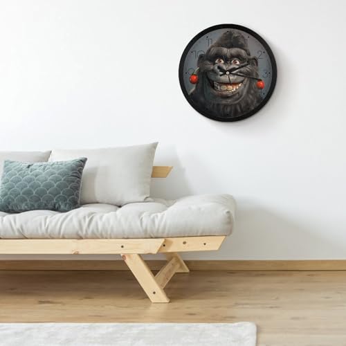 Horloge murale numérique moderne Gorilla 25,4 cm pour cuisine