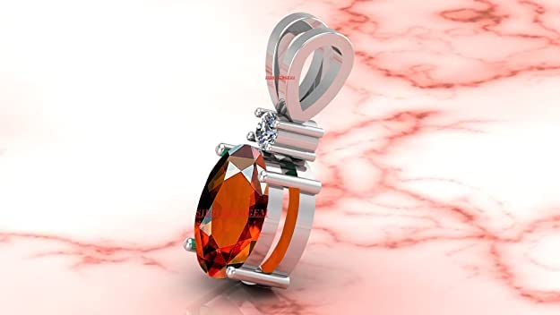 Grenat Hessonite naturel non chauffé de qualité supérieure A+ pour création de bijoux
