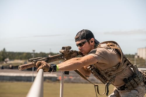 Gatorz MILSPEC Ballistic ANSI Z87.1 Wraptor Safety Sunglasses