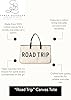 Santa Barbara Design Studio Tote Bag For Women Hold Everything 100% Cotton Canvas Shoulder Bag, Large, Road Trip #2