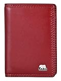 Estuche para notas con 2 compartimentos para tarjetas de crédito, notas o tarjetas de visita
