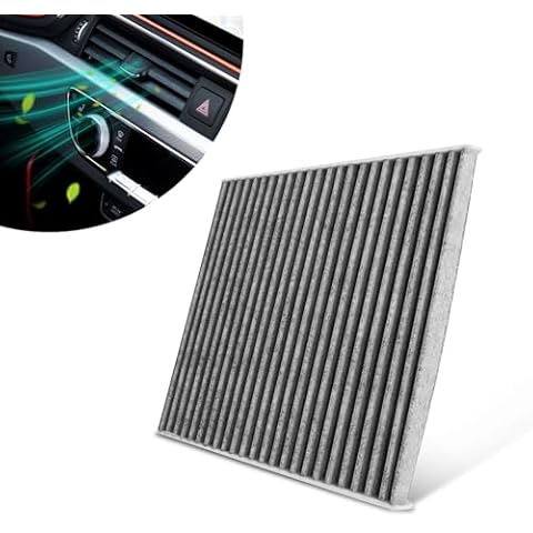 Wogomz Car Fresh Breeze Air Filter Replacement, CP134 CF10134 Cabin Air Filter with Activated Carbon, Auto Compartment Air Filter for Passenger Fits Civic, Crosstour, CR-V, Pilot Cover