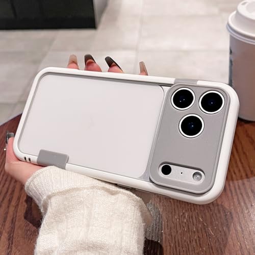 Étui de luxe pour iPhone 17 blanc protection élégante business