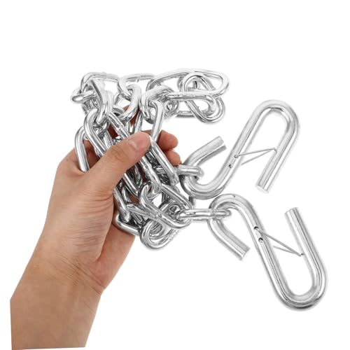 Chaîne de remorquage avec crochets pour éviter les décrochages de remorque